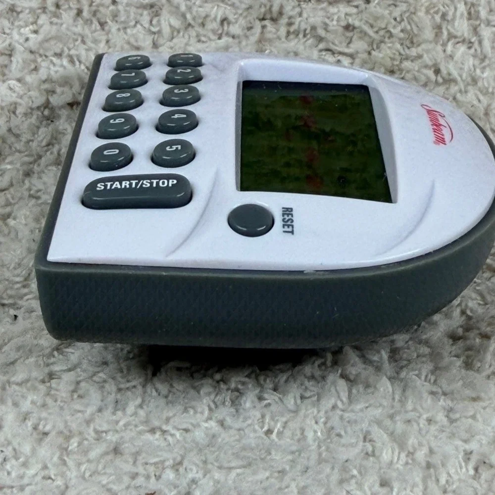 Vintage Sunbeam Timer 91640 Digital Count Up/Down White/Grey Numeric Keypad